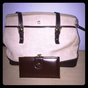 Classic combo purse wallet set